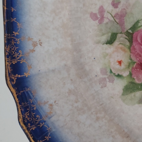 Rare Imperial China Cake Plate - Picture 3 of 5